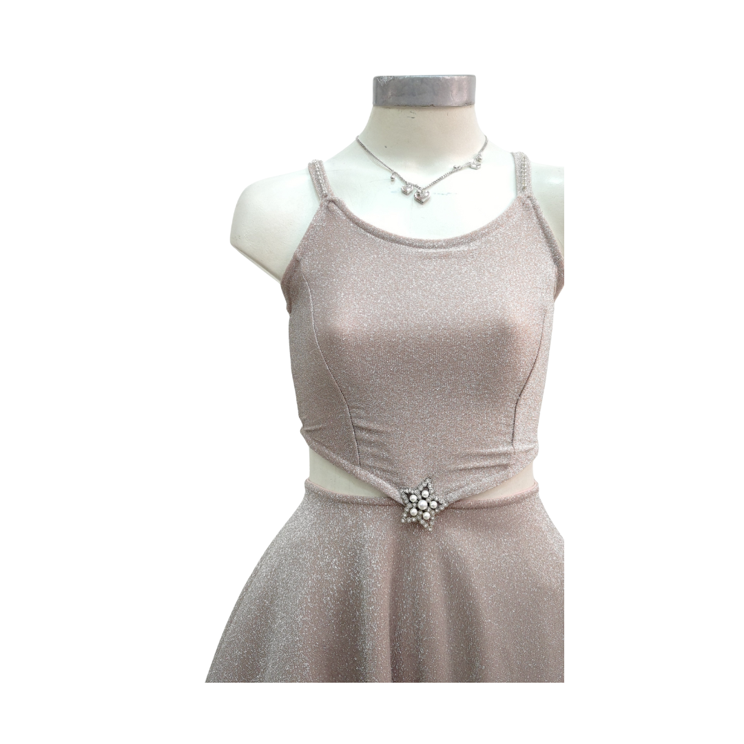 Vestido Corset brillante - Imagen 7