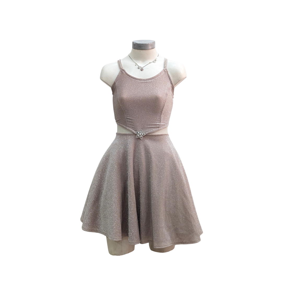 Vestido Corset brillante - Imagen 3